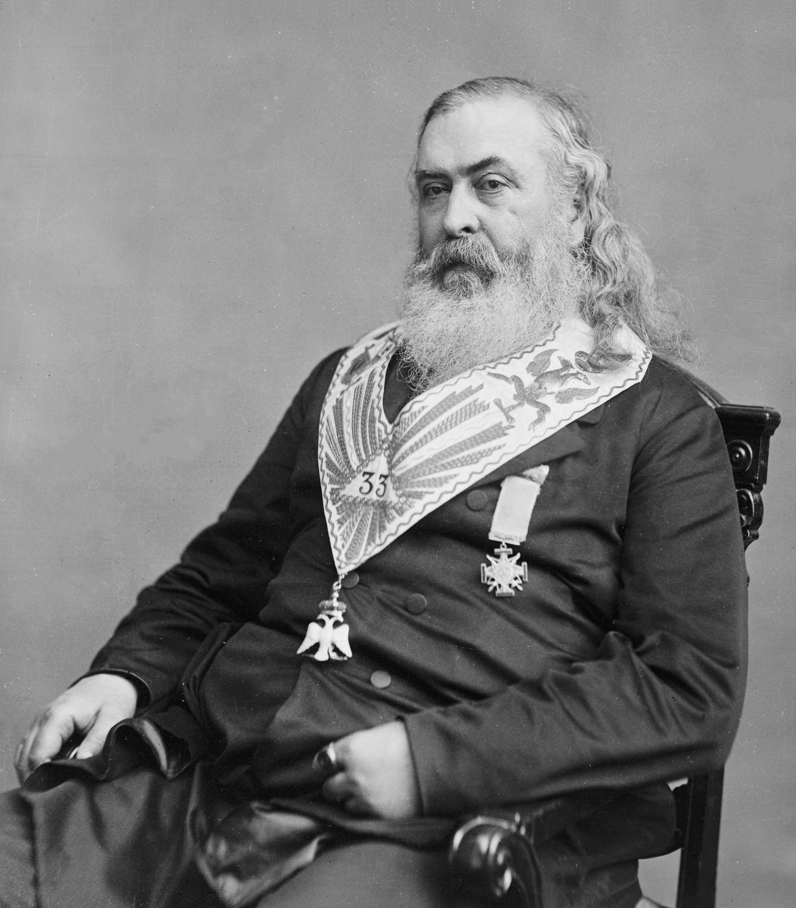 Albert Pike portrait